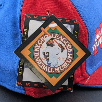 Black Yankees Negro Leagues Baseball Hat Red/Blue~Size 8 1/4~ 2XL Head BigBoy