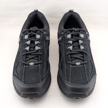 Rockport Sz 8 ~ Rock Cove K71553 Mens Black Suede Lifestyle Sneakers Shoes Rockport