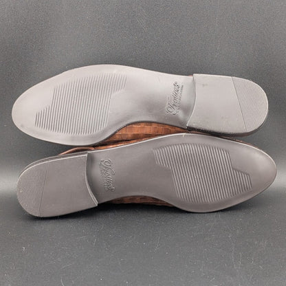 Women's Trotters Size 6 or 6.5 "Lucy" Cognac Woven Slingback Flat T1711-206 NIB Trotters