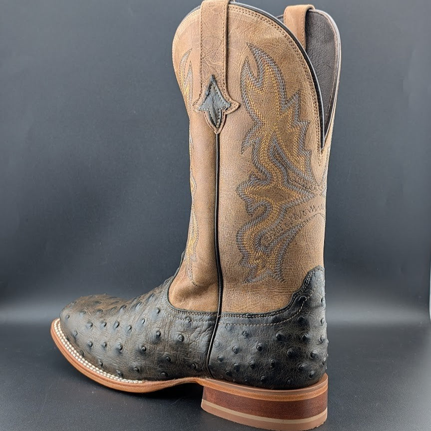 Tony Lama Tori Umber Full Quill Ostrich~Golden Brown 11" Womens Sz 10B TL5405 Tony Lama