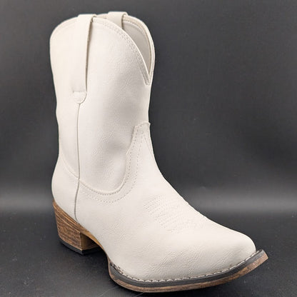 Roper Women's Size 7 ~ Emma Western Booties - Round Toe - 09-021-1567-3037 Roper
