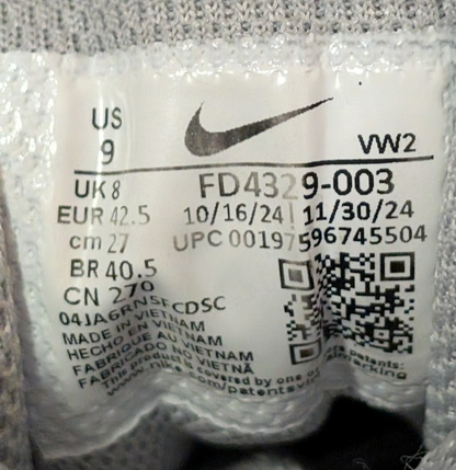 Nike Air Max NuAxis - Men's Size 9 Gray/Navy FD4329-003 Reconditioned Nike