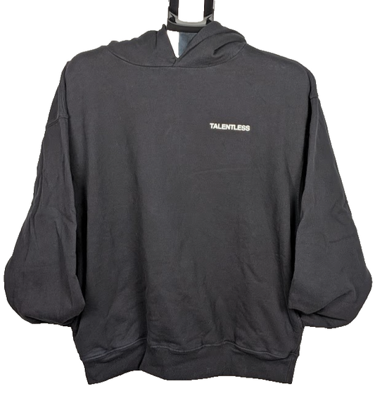 Talentless Black Men's Size Small Hoodie w/ Pockets ~ New In Bag Talentless