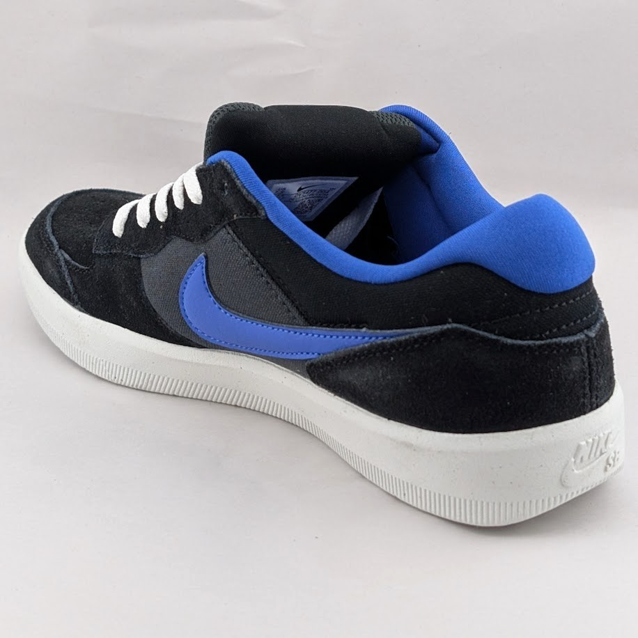 Men 's Size 7.5 NIKE SB FORCE 58 Black/Hyper Royal DV5477-004 Skate Board Shoes Nike