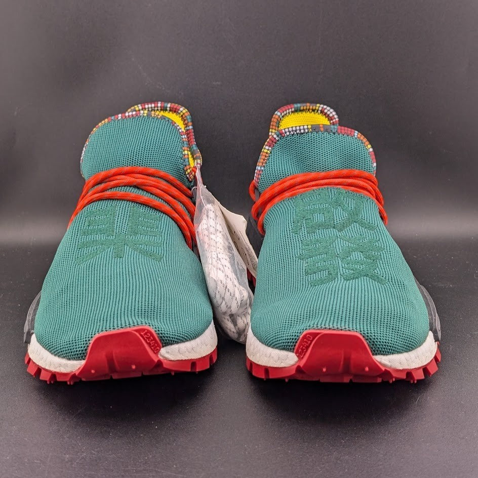 RARE** adidas x Pharrell Williams Solar HU NMD Green ~ EE7584 ~ Men's US 10.5 adidas