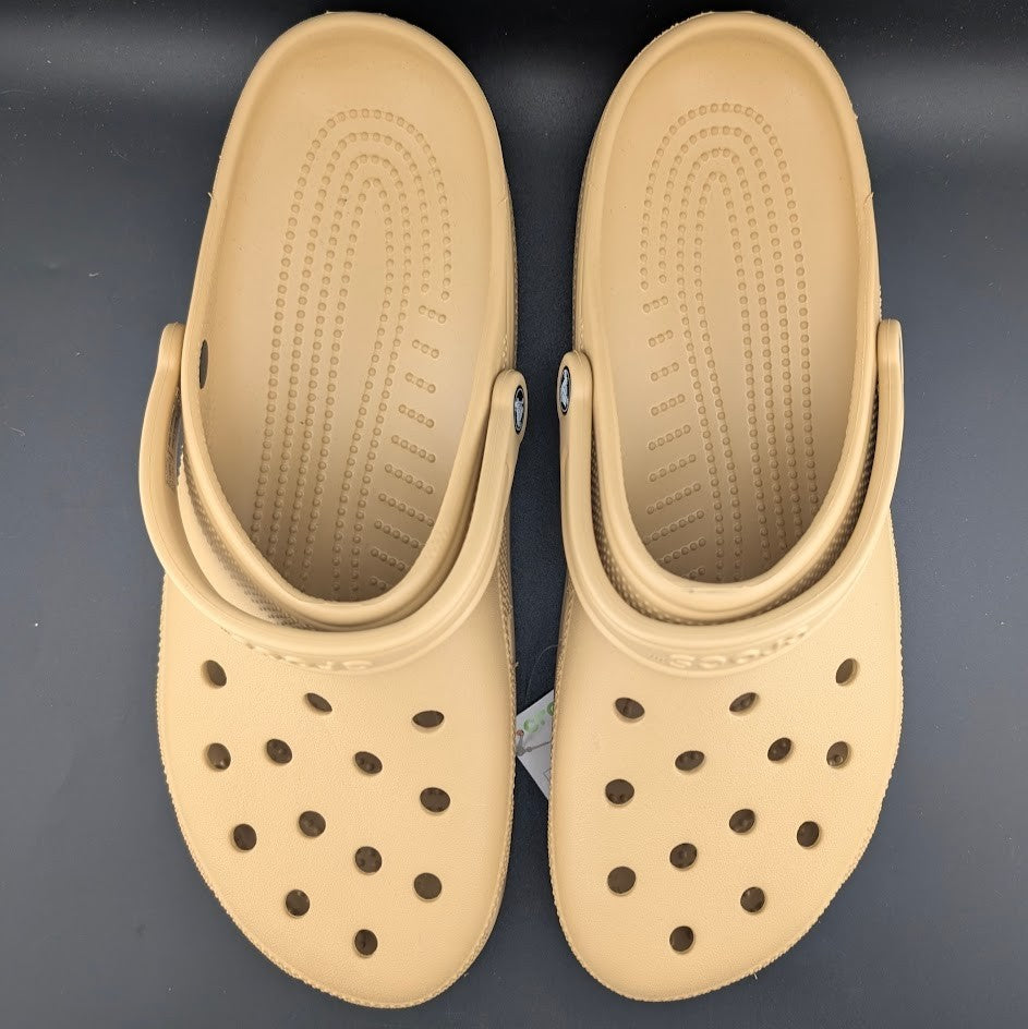 Crocs Classic Clog Wheat New 10001-209 Men's Size 13 NWOT Crocs