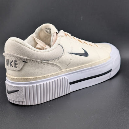 Nike Court Legacy Lift 'Pale Ivory White' FV5526-101 ~ Womans Size 10/Mens 8.5 Nike