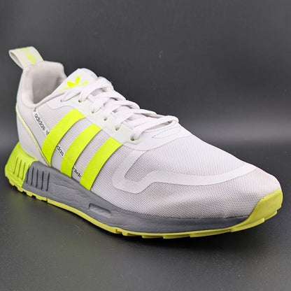 Men's adidas Size 9 Original Multix Athletic Shoe White /Yellow GZ3525 adidas