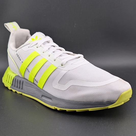 Men's adidas Size 9 Original Multix Athletic Shoe White /Yellow GZ3525 adidas