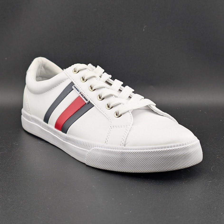 Tommy Hilfiger Womens Size 7.5 TWLIGHTZ White Synthetic Lifestyle Sneakers Shoes Tommy Hilfiger