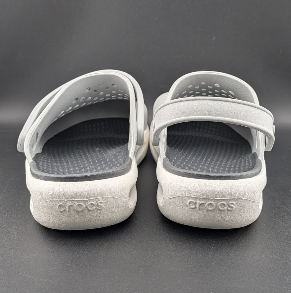 Crocs InMotion LiteRide Clogs Men's Size 6 / Wos 8 Gray Perforated Shoes Crocs