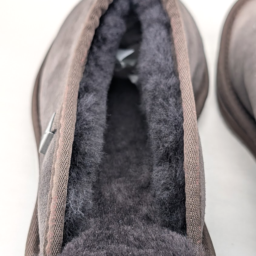 Emu Australia Men's Platinum Esperance Chocolate Slippers Men's Sz 9 / Wo's Sz10 EMU Australia