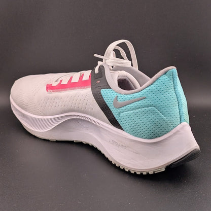 Nike Air Zoom Pegasus 38~Mens Size 13~White Wolf Grey Hyper Pink~Customer Return Nike