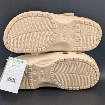 NWT/B, Crocs, Solid Shitake Tan~Unisex Big Kids-Size J6 Also Fits Women's 7.5 Crocs