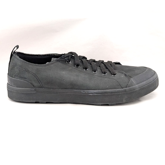 New Men's Sz 13 SOREL METRO II Low Leather Waterproof Sneaker Casual Shoes Black Sorel