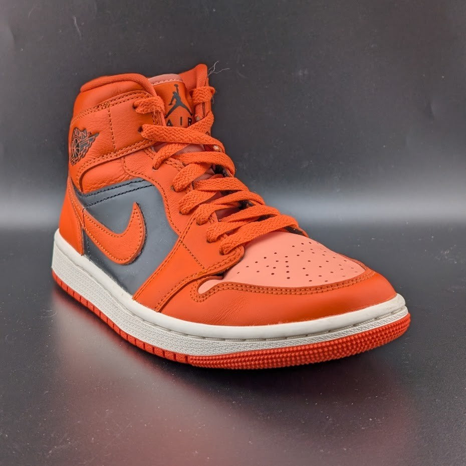 Nike Air Jordan 1 Mid SE Rush Orange Crimson Bliss DM3381-600 Women's 7 Jordan
