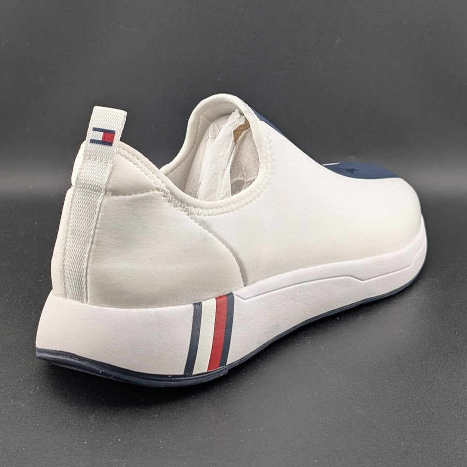New Womens Tommy Hilfiger Arizel White Slip On Casual Sneakers Size 11M NWOB $75 Tommy Hilfiger