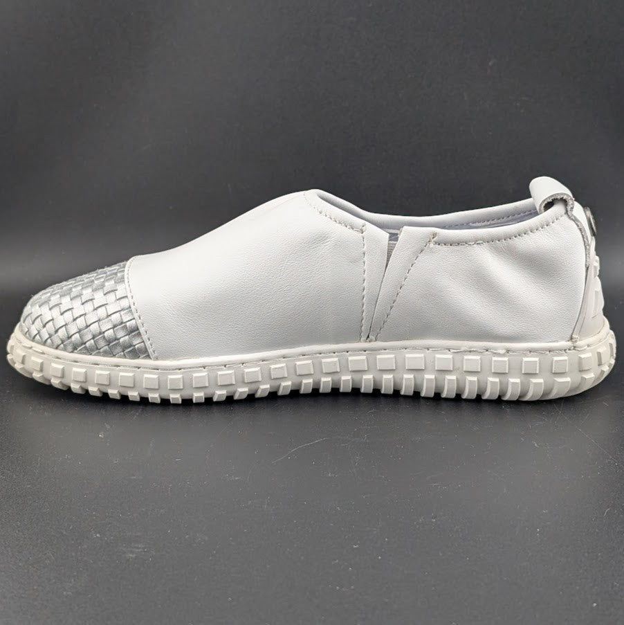 Bernie Mev Sizes 6.5-7 Memory Foam Slip-on Soft Leather Sneakers Total Comfort! Bernie Mev