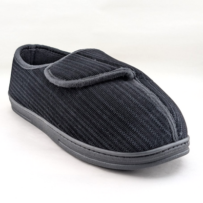 Mens Sz 11 Memory Foam Diabetic Slippers Comfy Warm Plush Fleece Arthritis Edema Longbay