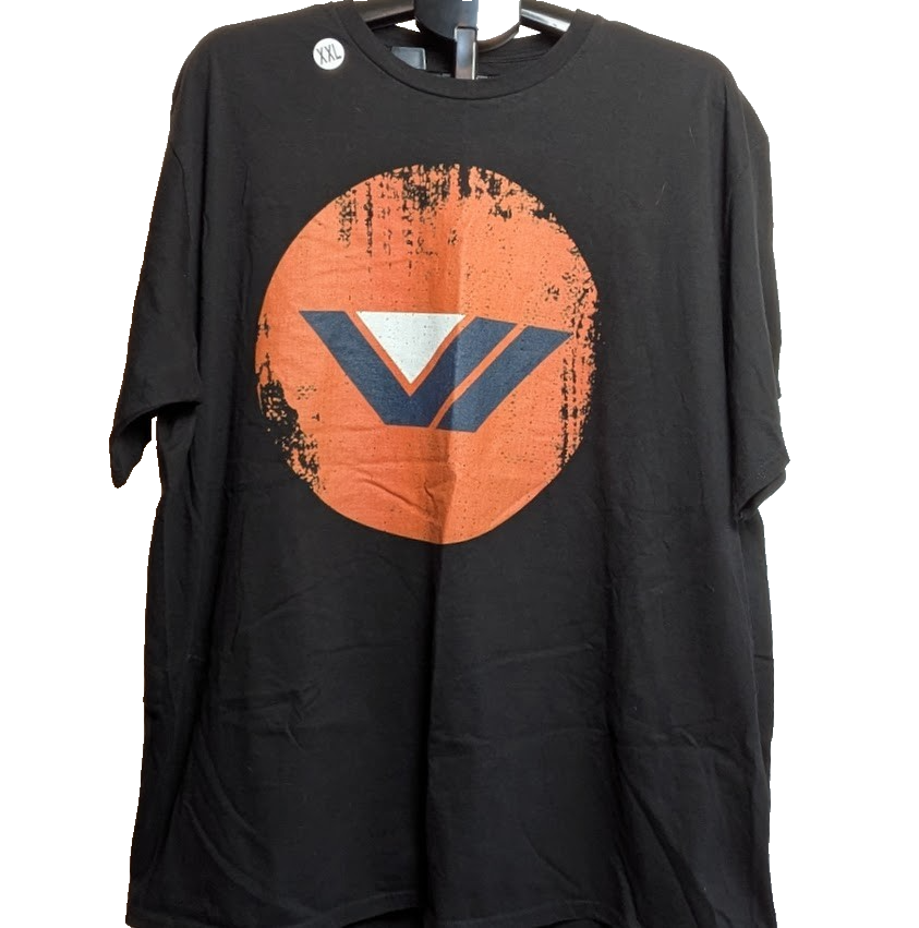 Vanguard Faction Tee Distressed Logo Size XXL (50-52") - Gamer T-Shirt in Black Prove Your Destiny