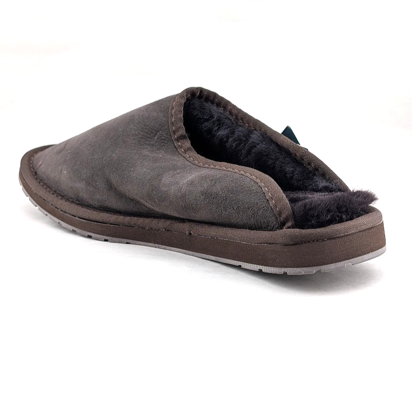 Emu Australia Men's Platinum Esperance Chocolate Slippers Men's Sz 9 / Wo's Sz10 EMU Australia