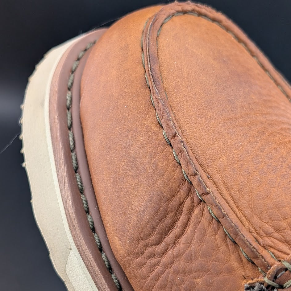 MEN TIMBERLAND PRO Size 10.5 Wedge 6" Soft Toe Brown EH SL Work Boots Timberland PRO