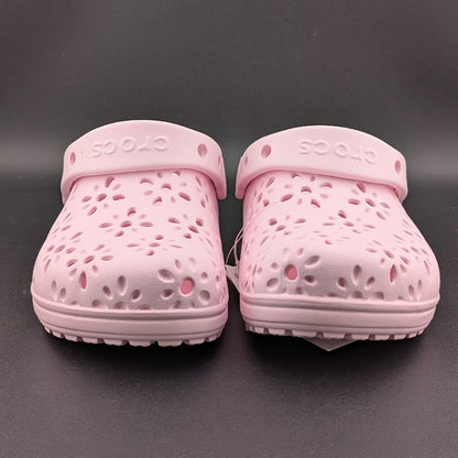 Crocs Big Kids 2Y Unisex Classic Floral Cut-Out Clogs NWB Crocs