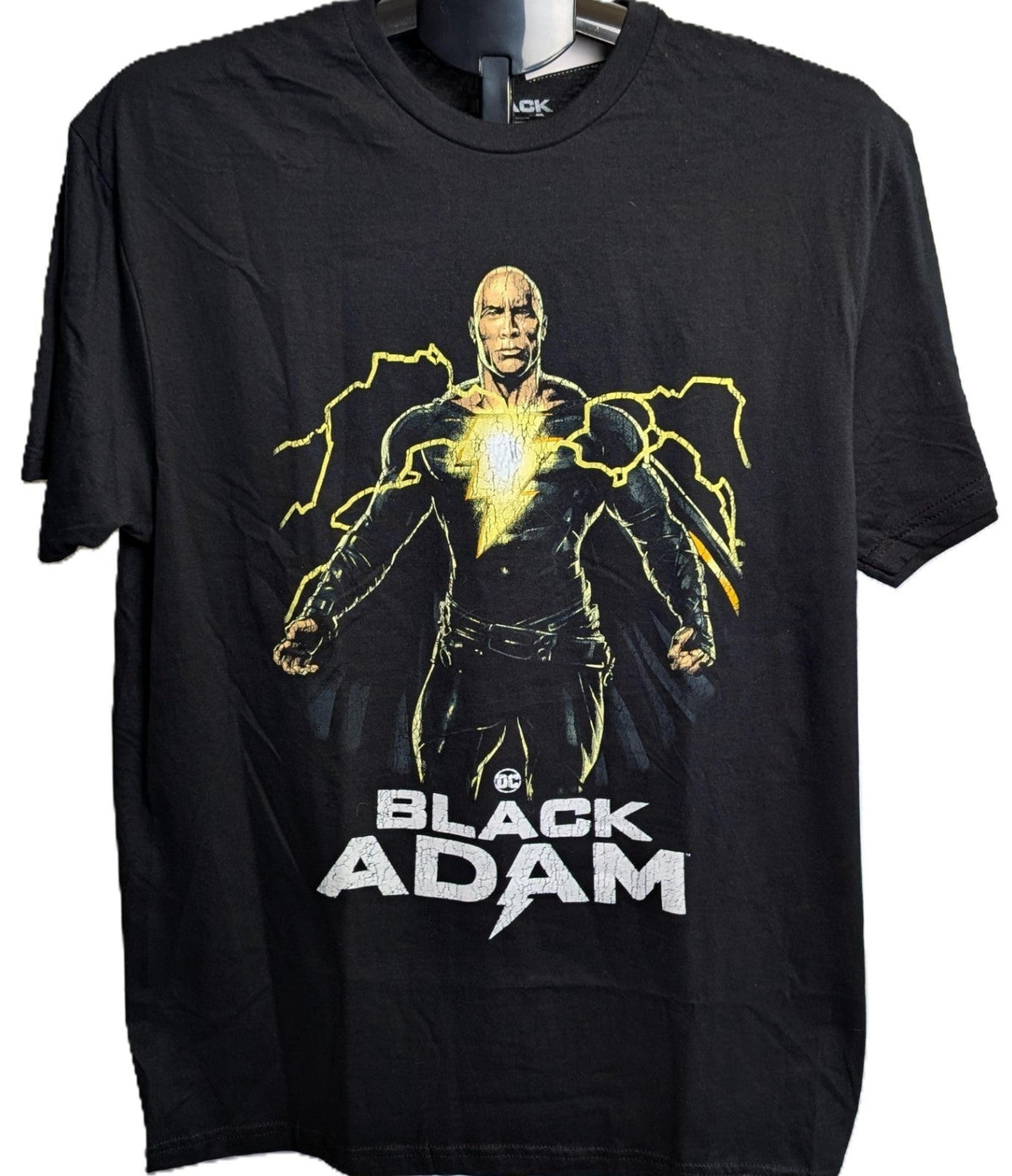 NWT DC Comics Men’s Black Adam Graphic Tee Size Large DC