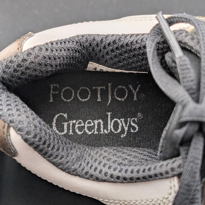 FootJoy GreenJoys Size 7.5 M ~ Men's Golf Shoes 45516 Brown/White Oxford FootJoy