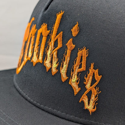 🔥Cookies Black Snapback Hat ~ One Size ~ World on Fire🔥Embroidered *FREE SHIP* Cookies Sf