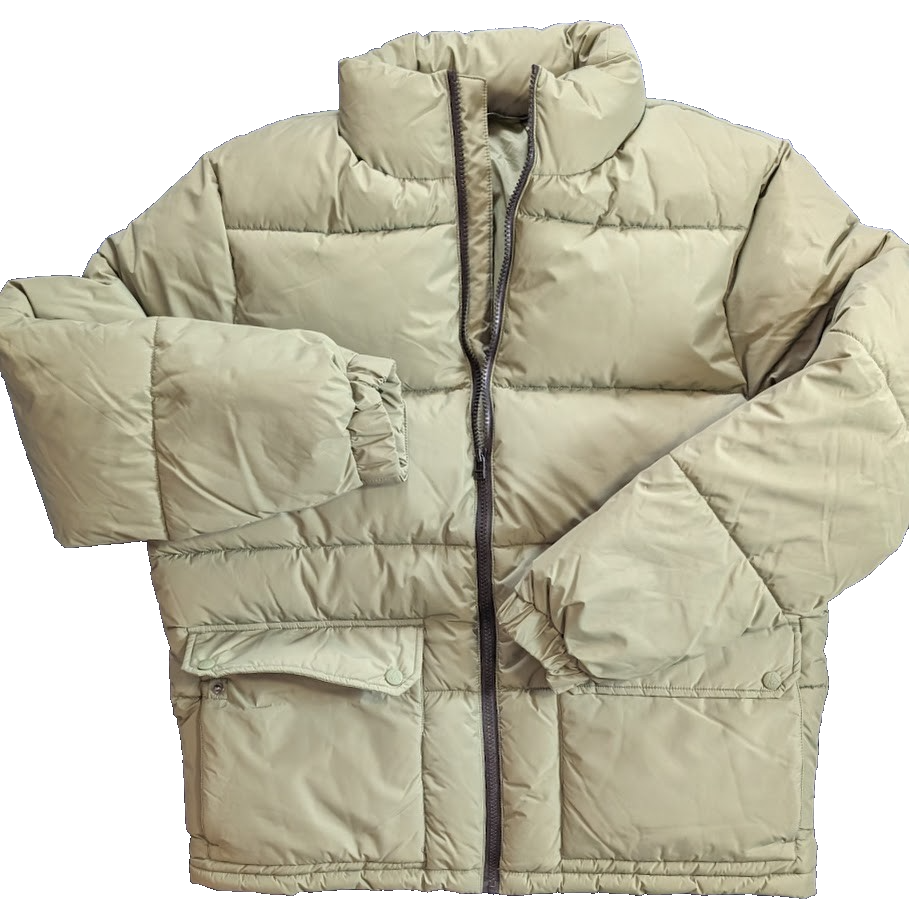 LCKR Unisex Norse Puffer Jacket Adult Zip Parka Mens Med /Womens Large NWT LCKR