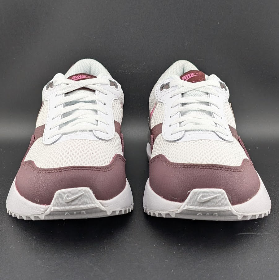 Nike Air Max System (GS) Kids 5Y / Women's 7 ~ White / Playful Pink Nike
