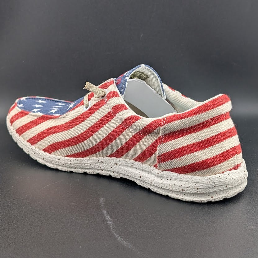 Celebrate USA 250💥 Roper Women's Sz 9 Hang Loose Slip-On Causal Shoes - Moc Toe Roper