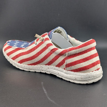 Celebrate USA 250💥 Roper Women's Sz 9 Hang Loose Slip-On Causal Shoes - Moc Toe Roper