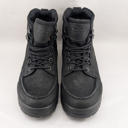 ECCO TRACK 25 Women Size 7-7.5/EU 38 Waterproof Plain Toe Boots Rold Mid GTX ECCO