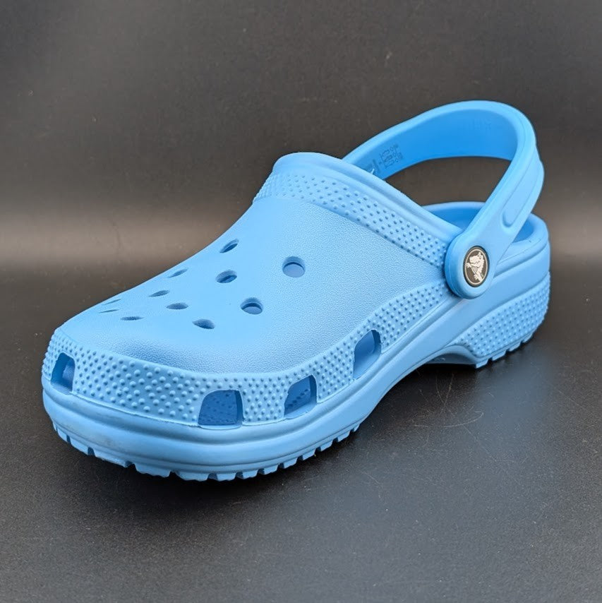 Crocs Big Kids' 6Y Classic Clogs Slip-On Elite Blue Comfort Shoes Fits Wos 7.5 Crocs