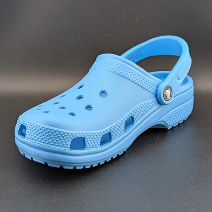 Crocs Big Kids' 6Y Classic Clogs Slip-On Elite Blue Comfort Shoes Fits Wos 7.5 Crocs