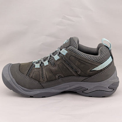 Keen Circadia Vent Low Hiking Shoes Grey Cloud Blue-Women Size 6.5-DISPLAY MODEL Keen