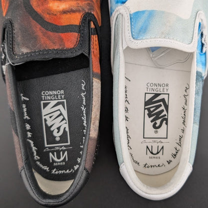 Vans Negative Reflection Sneakers by Connor Tingley~Sz M 6.5/W 8 (Sample~1 of 1) VANS