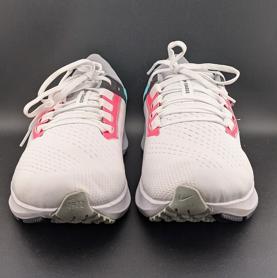Nike Air Zoom Pegasus 38~Mens Size 13~White Wolf Grey Hyper Pink~Customer Return Nike