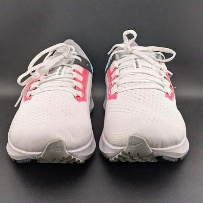 Nike Air Zoom Pegasus 38~Mens Size 13~White Wolf Grey Hyper Pink~Customer Return Nike