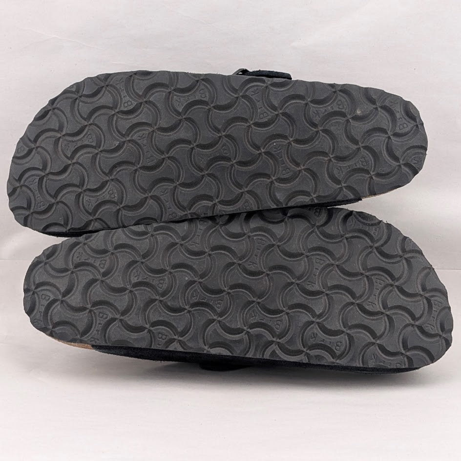 Birkenstock Women's Size 7N / Men's & Kids 5N or EU 38 Boston BS Black Suede Birkenstock