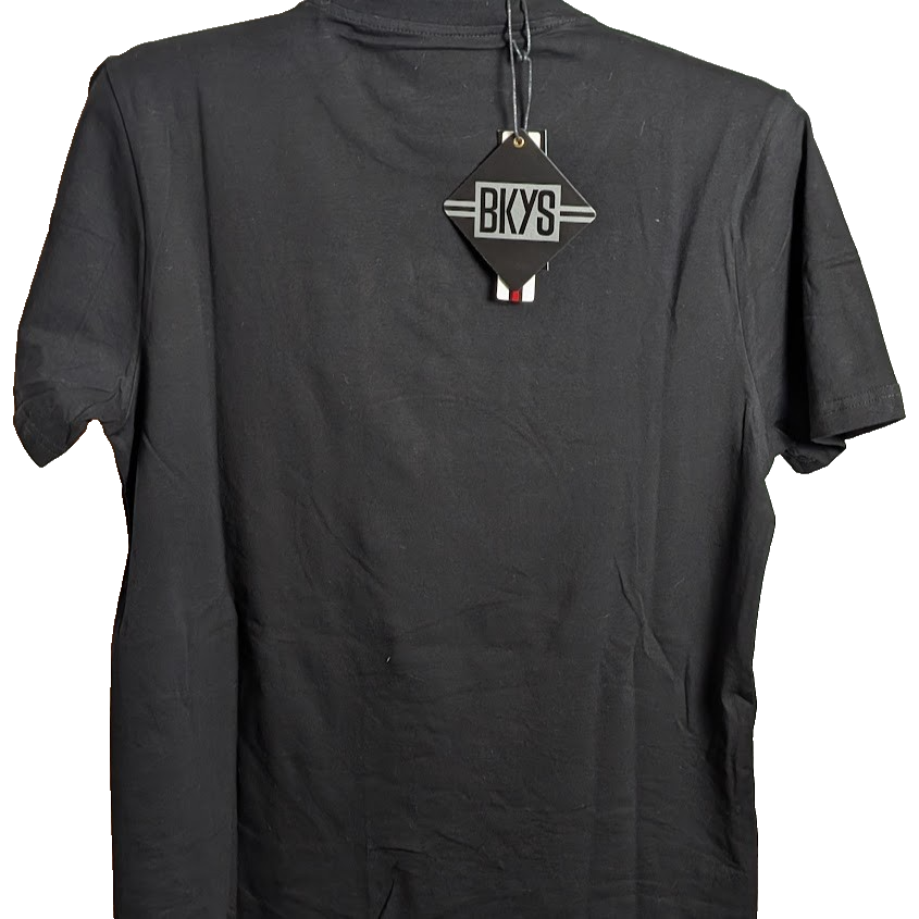 BKYS Men's Small Live Fast Die Young Original Embroidered Graphic T Shirt Black BKYS