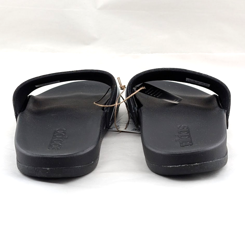 adidas Adilette Comfort JS4313 Unisex Slides Black w/ White NIB adidas