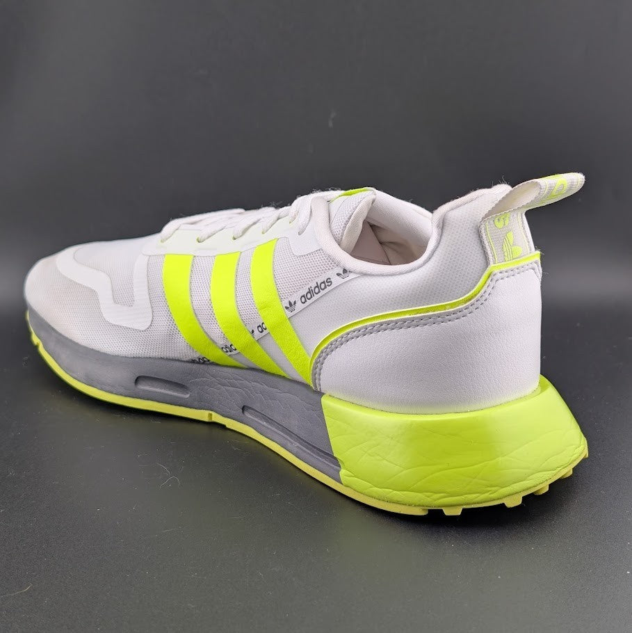 Men's adidas Size 9 Original Multix Athletic Shoe White /Yellow GZ3525 adidas