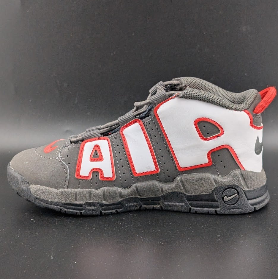 Nike Air More Uptempo Retro 10C GRAY/BLACK/WHITE/RED DH9722-200 Nike