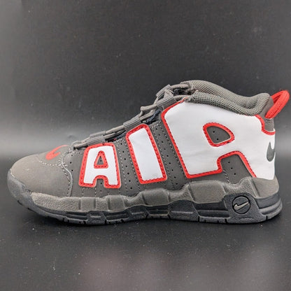 Nike Air More Uptempo Retro 10C GRAY/BLACK/WHITE/RED DH9722-200 Nike