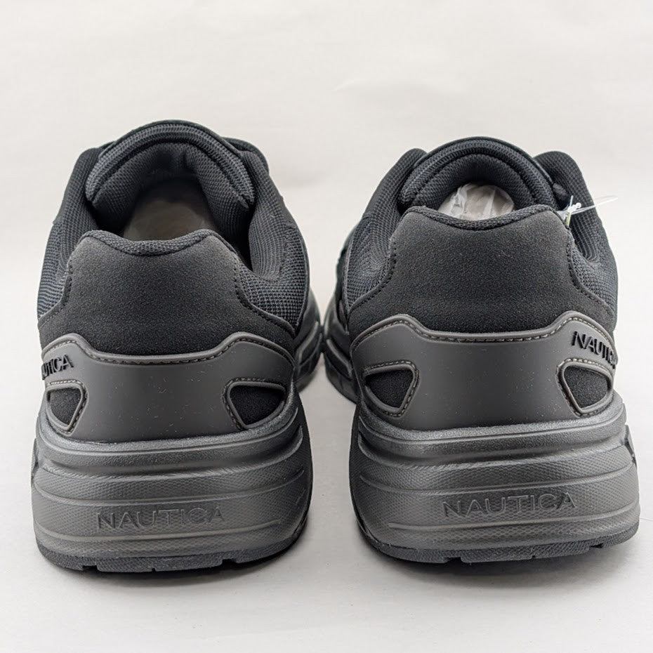 Nautica Decatur KM1621 Mens Size 12 Black Lifestyle Sneakers Shoes Ortholite Soc Nautica