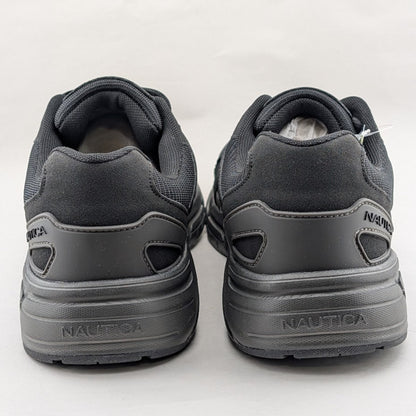 Nautica Decatur KM1621 Mens Size 12 Black Lifestyle Sneakers Shoes Ortholite Soc Nautica