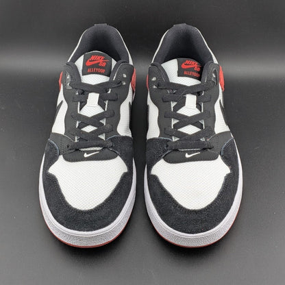 Nike SB Leather Dunk Alleyoop~Black White Red Men's Size 9 Solarsoft Sneaker Nike